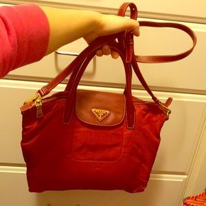 used prada handbag